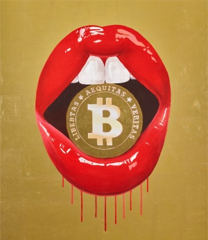 Kiss My Bitcoin by Sara Pope